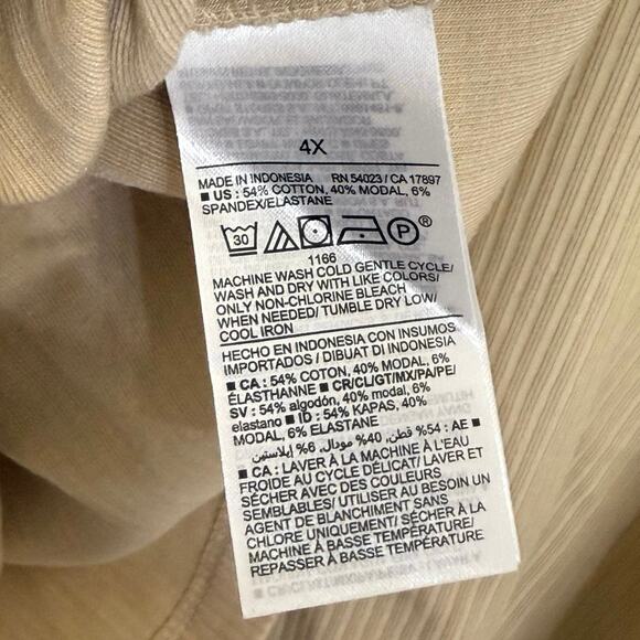 Old Navy Fitted Short-Sleeve Cropped Rib-Knit T-Shirt - Picture 5 of 5